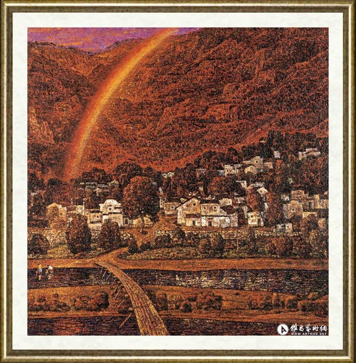 邵增虎_雨后复斜阳_br_Sunset after Rain